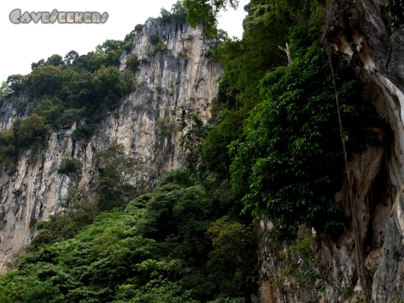 Batu Caves: Der Berg.