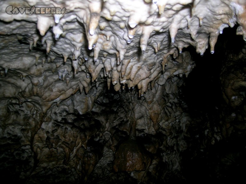 Brunnsteinhöhle: Auch schön.
