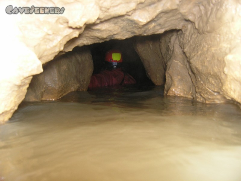 Falkensteiner Höhle: ... und zurück ...
