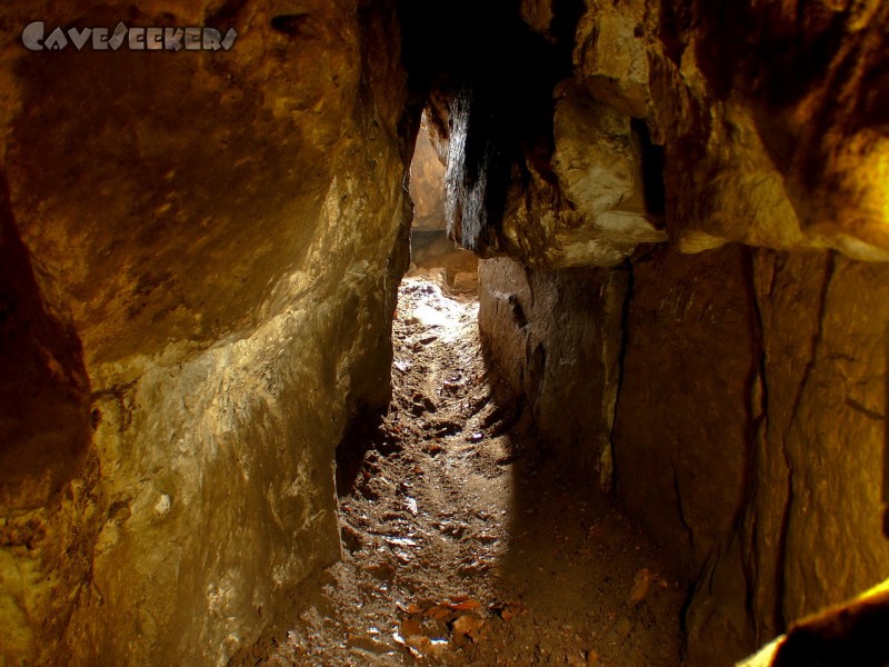 Grotte De La Salamandre: Der Schluf.