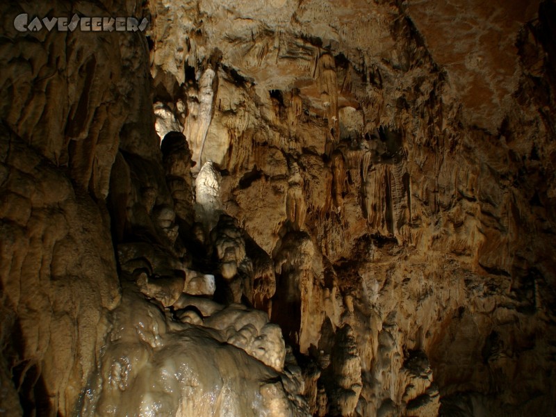 Grotte de Baume du Mont: Die Halle.