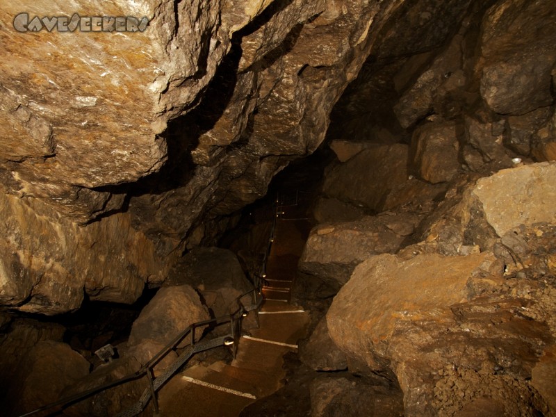 Grotte de Lorette: Der erste Eindruck.