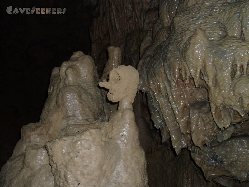 Silberloch: Der Höhlenkaspar.